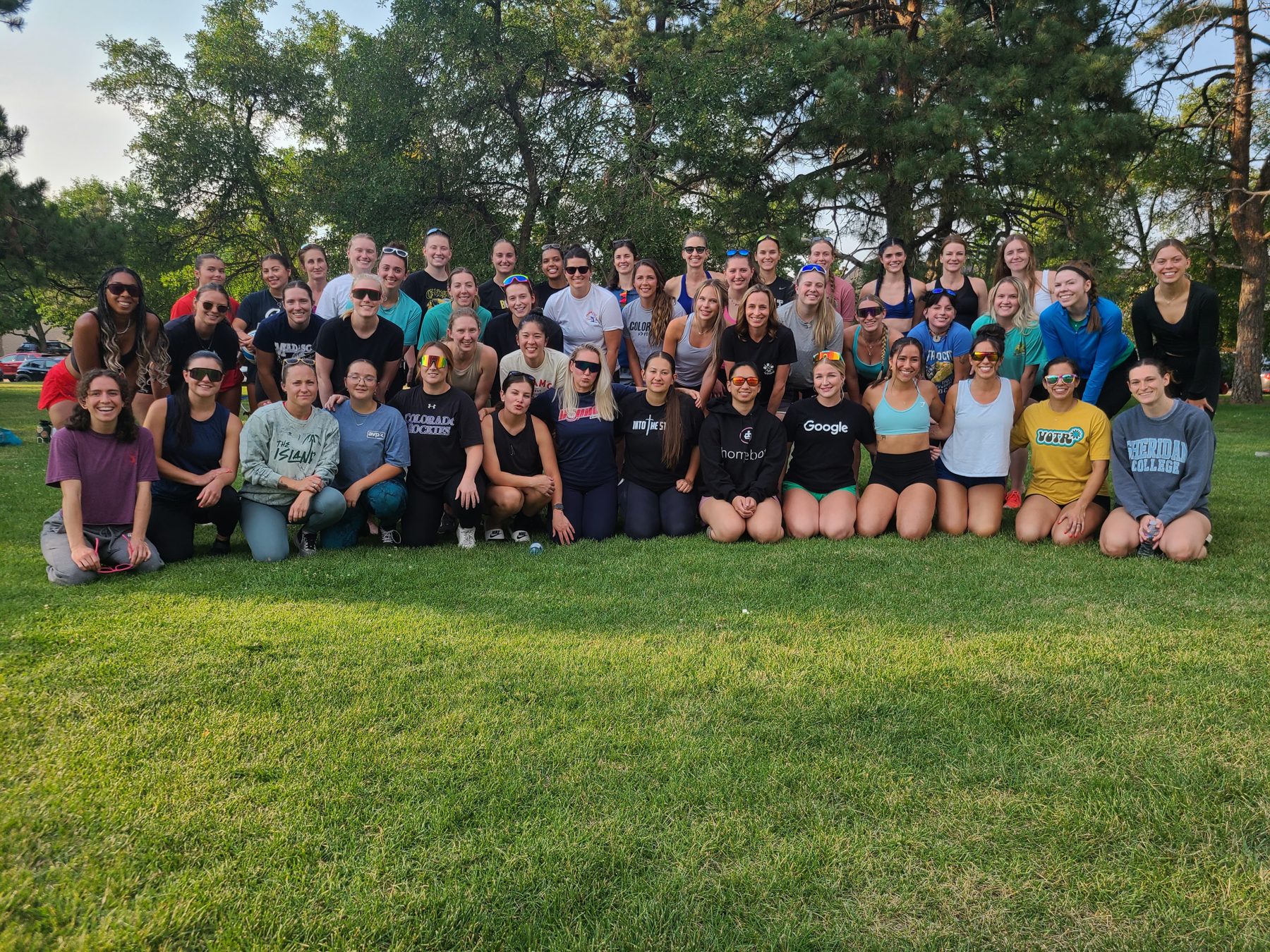 Boomtown women’s league group photo
