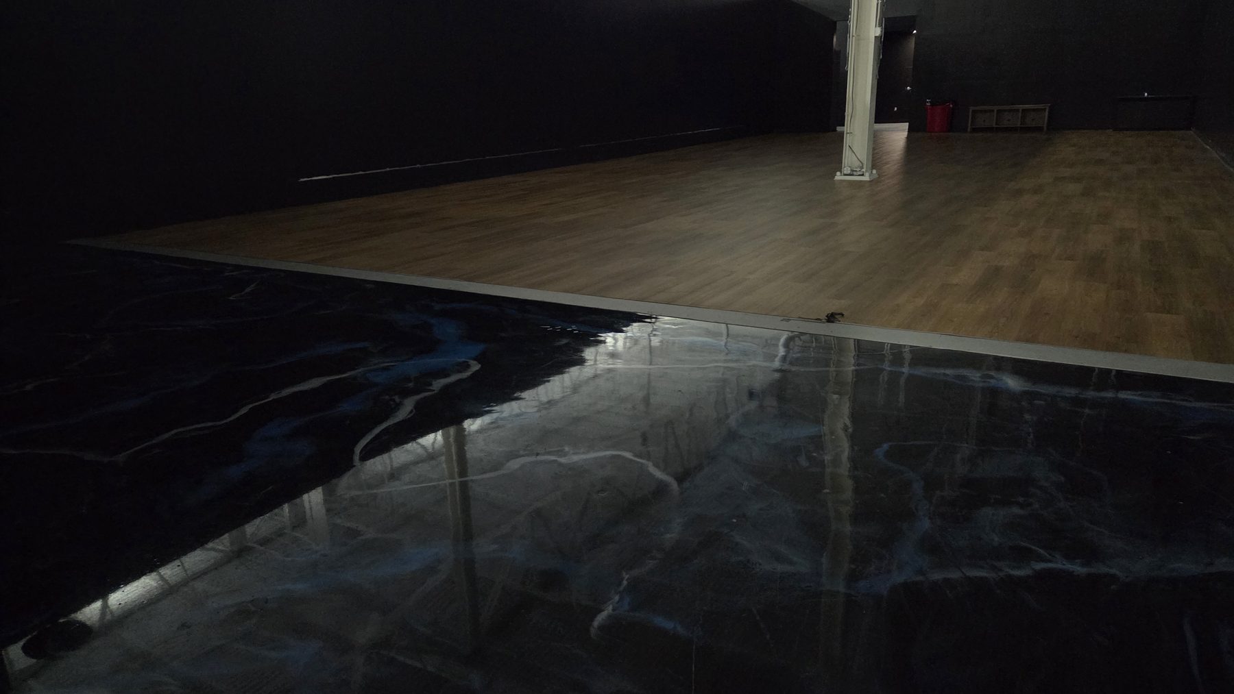 Inside Boomtown FieldhouseUSA — the indoor courts